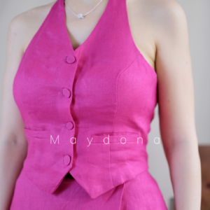 quần đắp váy linen