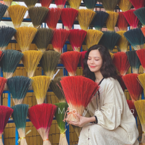 đầm linen dáng dài