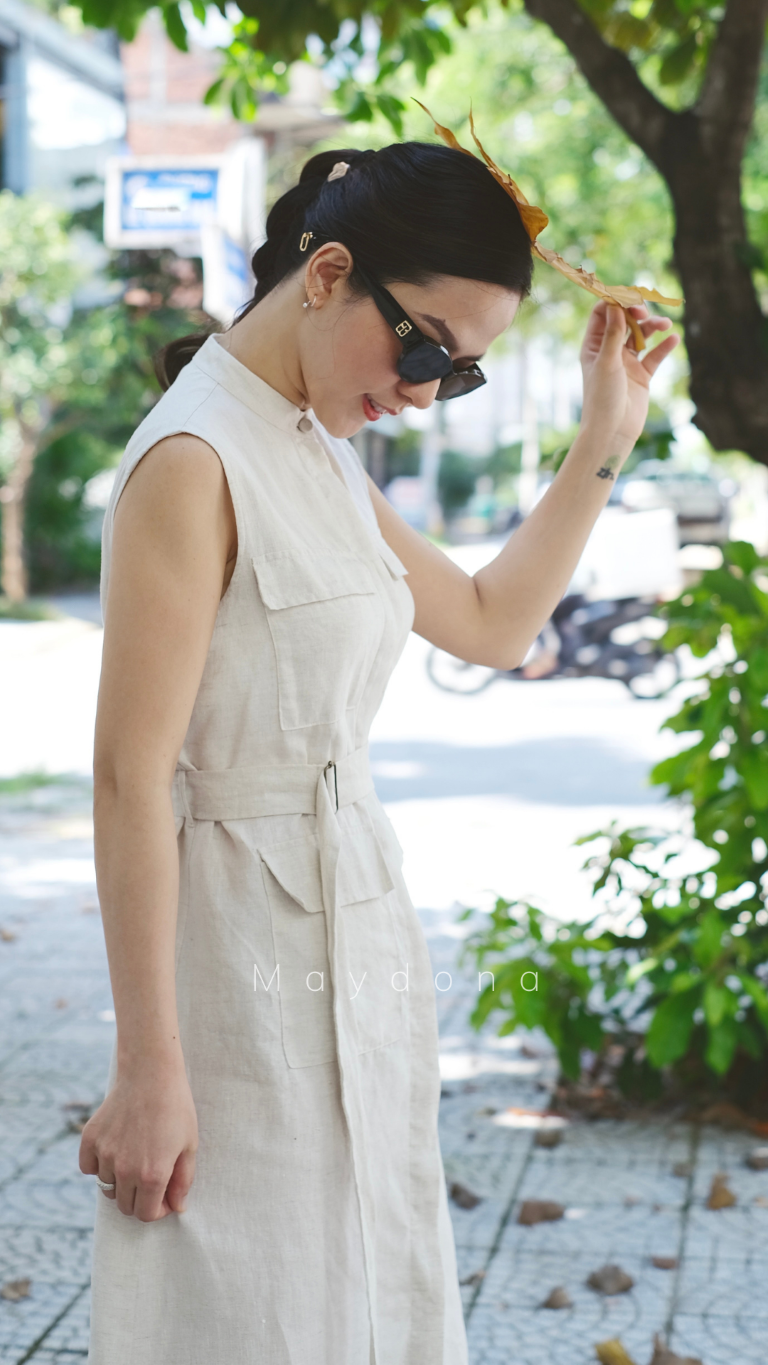 Sleeveless Dress - Sustainable Fashion