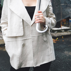 linen coat