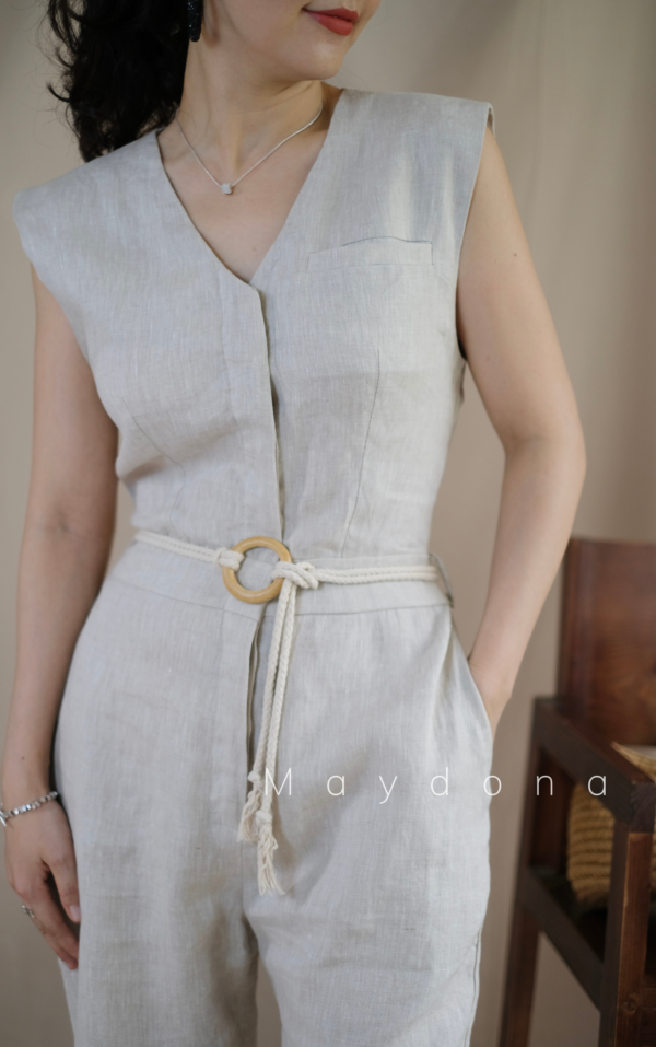 Jumpsuit linen