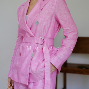 Áo khoác blazer linen 3